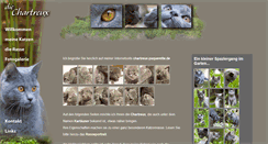 Desktop Screenshot of chartreux-paquerette.de